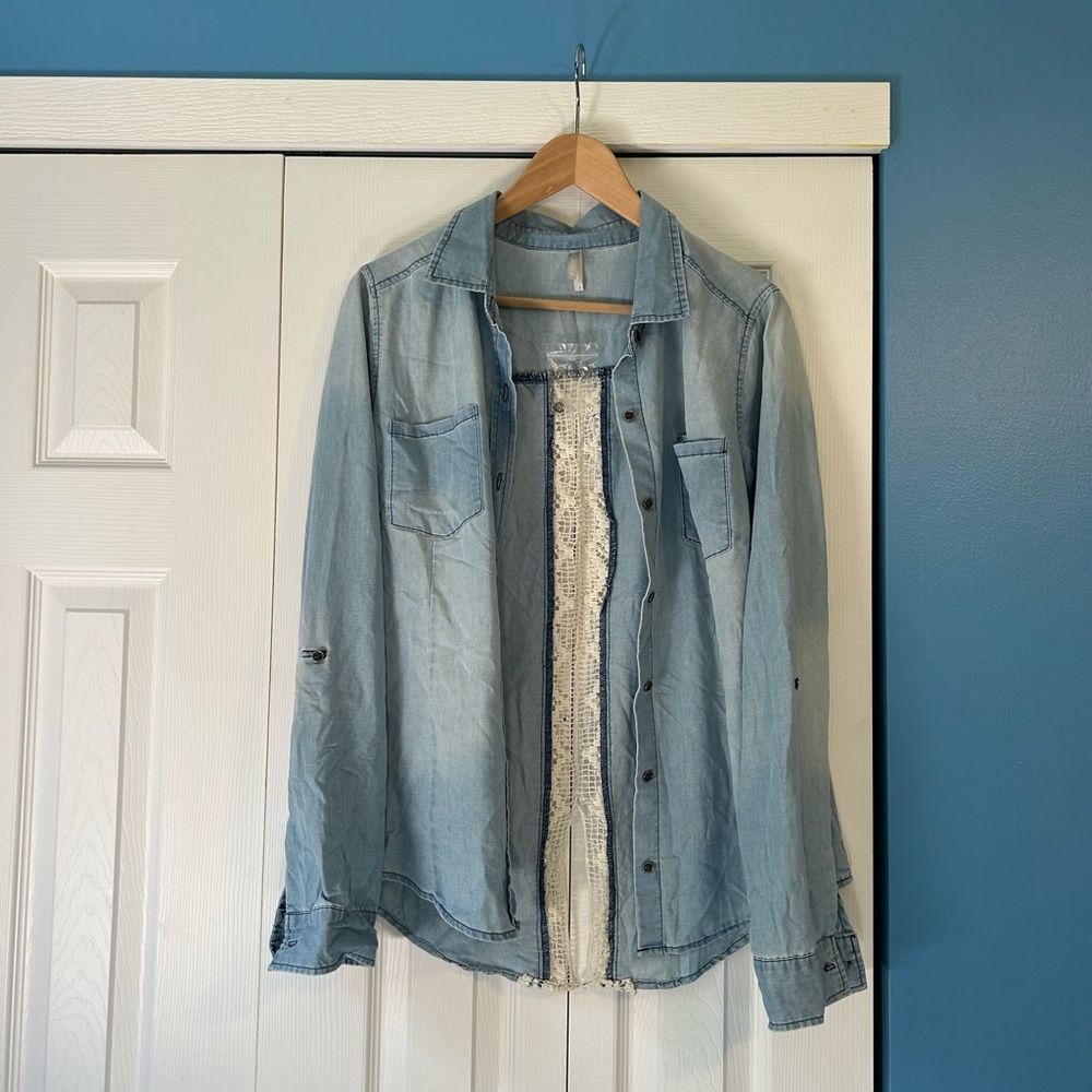 Vanity Light Blue Jean Jacket